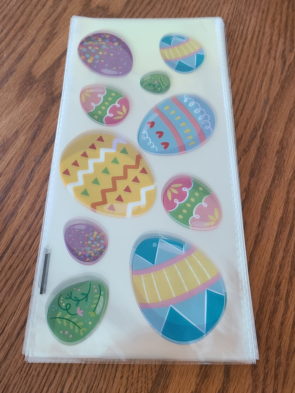 Easter Cellophane Bags - Eggs
